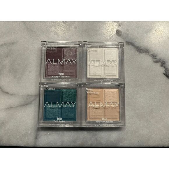 Almay Eyeshadow Quads Lot of 4 - Picture 1 of 2